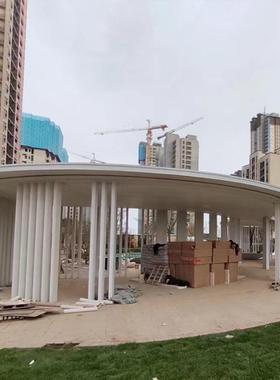 不锈钢塑商不锈钢廊场艺术馆景装饰公园广观场别墅园锈林不雕钢廊