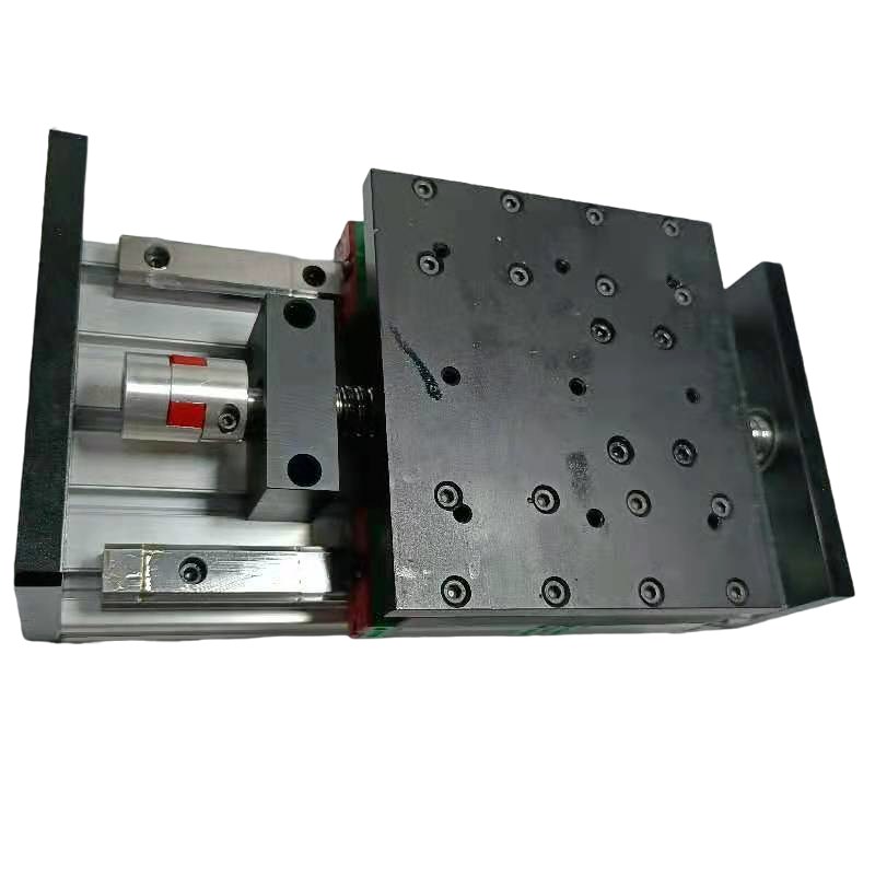 150双线轨重型滑台精密滚珠丝杆模组可安装57和86步进马达工作台 - 图3