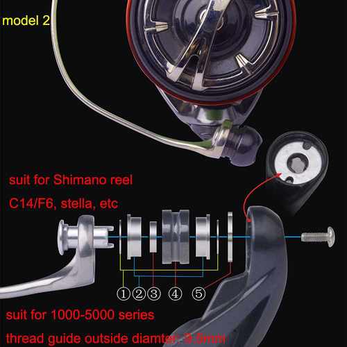 BassLegend For Shimano Daiwa Reel Fishing SIC Line Thre Gu - 图3