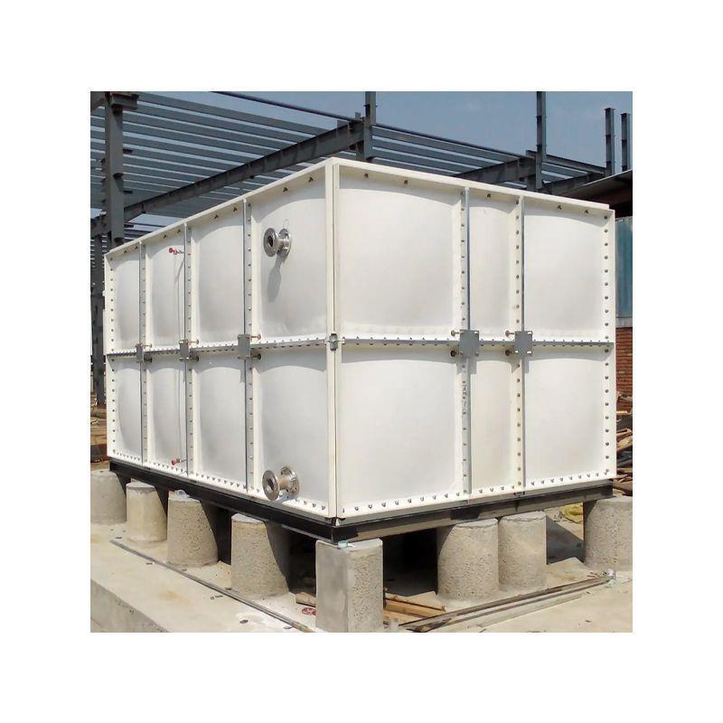 玻璃钢水箱大型方形组合式玻璃钢水箱304不锈钢生活储水箱 - 图3