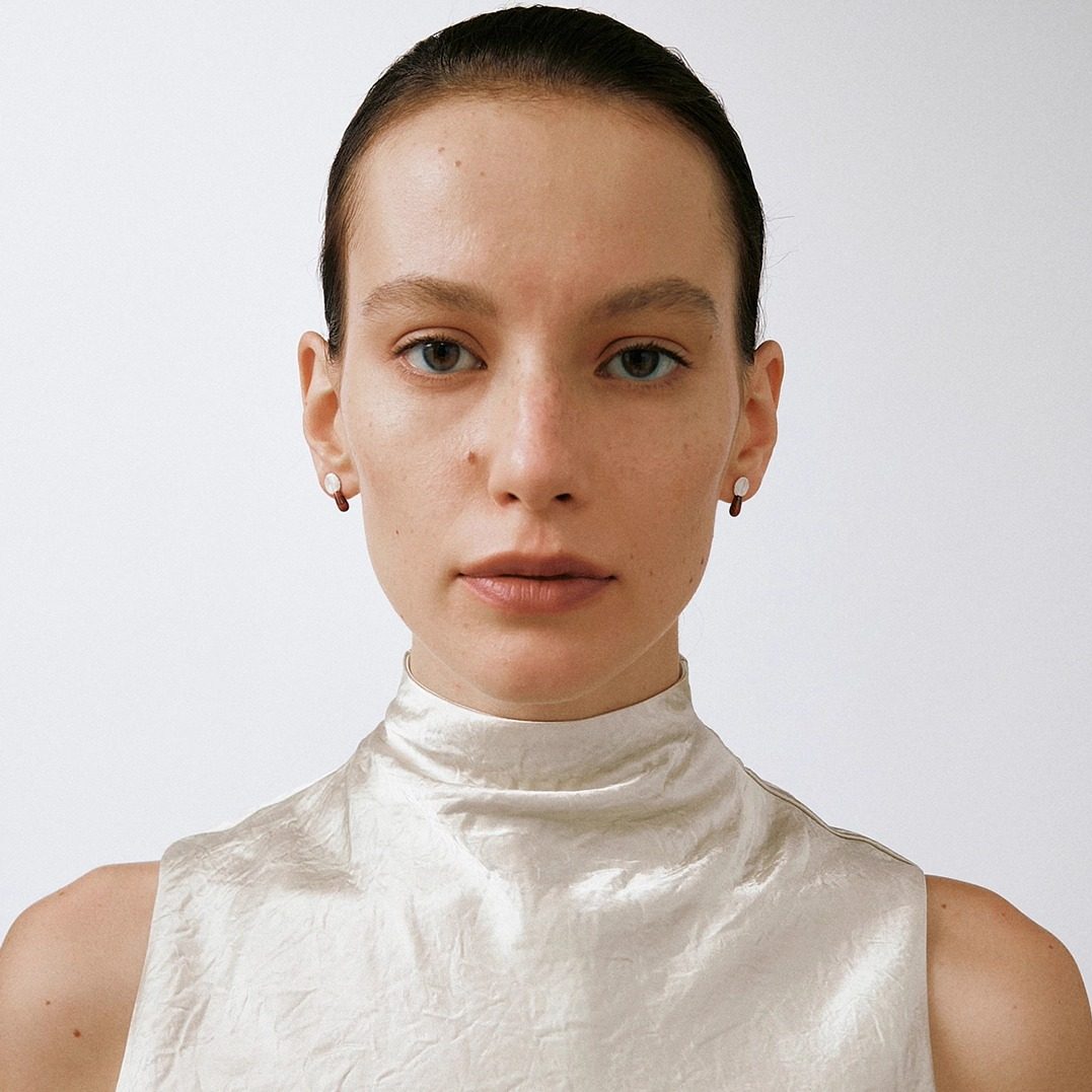 OLIO E ACETO油醋汁·纯银年轮水滴耳钉 红蛇皮玉青金石石英岩,淘宝优惠券,粉丝福利购,淘宝优惠卷