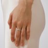 OLIOEACETO sterling silver stamen ring
