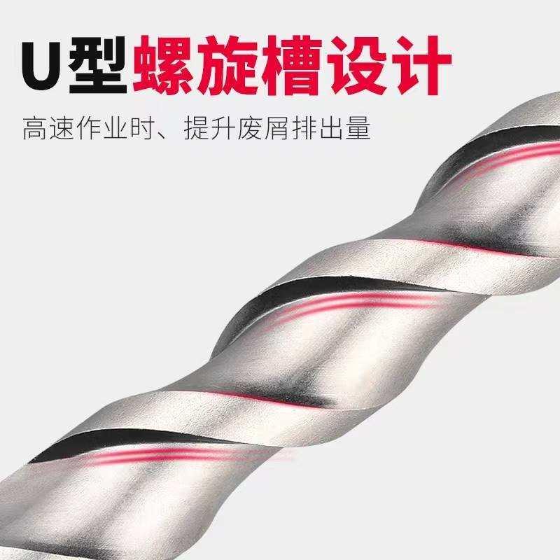 升降机膨胀螺丝专用冲击钻头17/19*350升降机固定螺栓圆/方柄钻头 - 图1