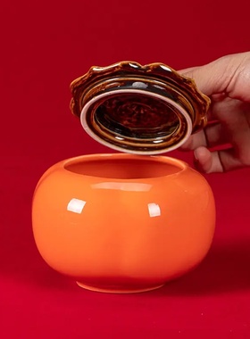 柿柿如意柿子摆件事事如意乔迁