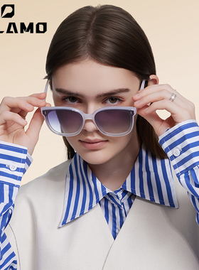 帕拉莫墨镜女款2025新款防紫外线经典方框男女适用时尚简约太阳镜