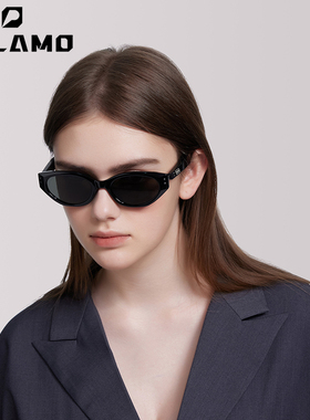 帕拉莫墨镜女款2025新款高级感遮阳防紫外线显脸小百搭猫眼太阳镜