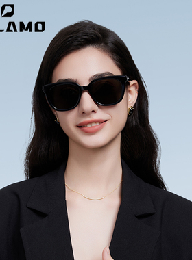 帕拉莫墨镜女款2025新款夏季时尚高级感防紫外线方圆脸百搭太阳镜