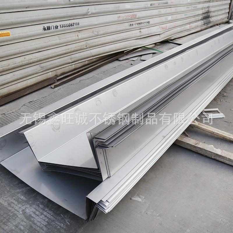 304不锈钢天沟加工316L不锈钢排水槽不锈钢U型槽厂家可折弯切割 - 图1