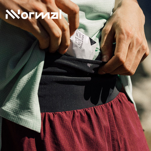 【新款】NNormal Race Short 02轻量竞赛越野跑速干透气短裤男款 - 图3