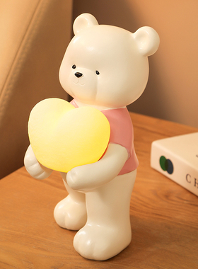 治愈系创意感应小夜灯拍拍灯床头柜氛围灯卧室睡眠灯家居装饰摆件