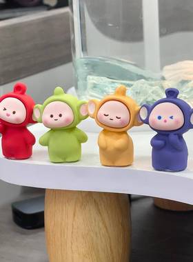 【新家的100个快递】天线宝宝可视门铃装饰入户门玄关可爱摆件