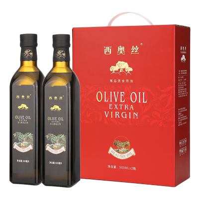 西奥丝特级初榨橄榄油500MLx2