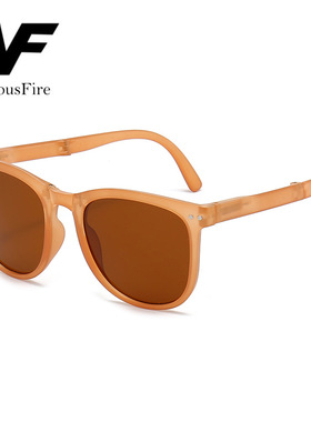 折叠偏光墨镜女夏防紫外线网红太阳镜轻便弹簧腿太阳眼镜