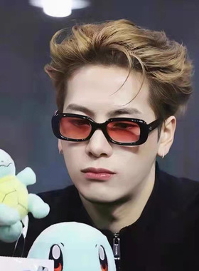 韩版时尚太阳镜女小红书网红街拍素颜复古潮流装饰眼镜男墨镜男