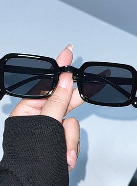 新款方框复古玳瑁色太阳镜热卖墨镜女款高级感时尚潮流眼镜
