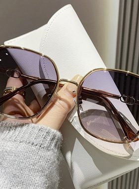网红同款太阳镜女款欧美风墨镜防紫外线防晒太阳眼镜框