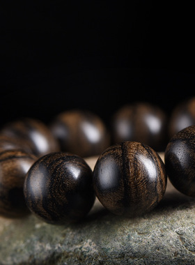 柬埔寨菩萨棋沉香手串真品天然