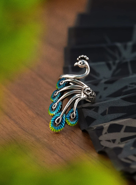 【凤凰戒指】国风轻奢凤凰戒指指环礼物精致