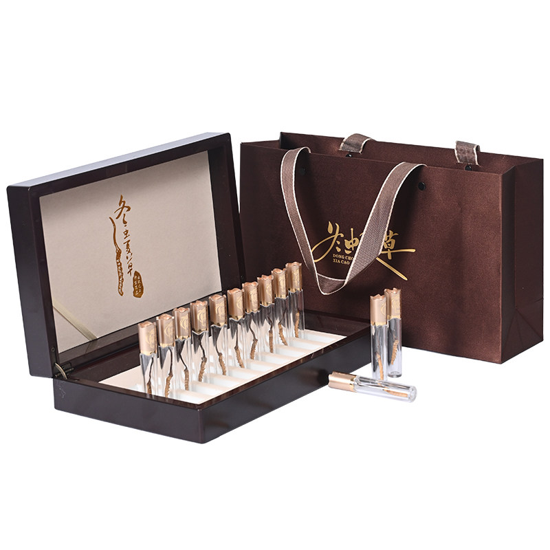 年货节冬虫夏草正品头期冬虫草正宗虫草王整草干货礼盒装春节礼物