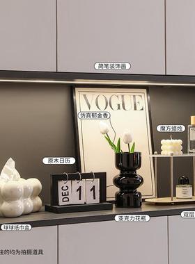 轻纳创奢钥意玄关桌面摆件客厅可爱匙收入户家居装饰品BOSJ-27陶