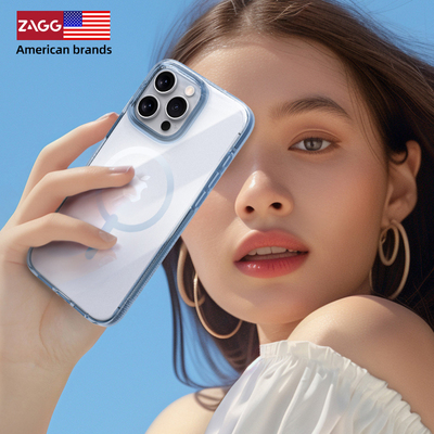 ZAGG苹果16pro晶透防摔手机壳