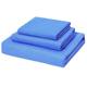 Students' three-piece set of sky blue quilt cover bed linens for military training, pure cotton college dormitory bedding
