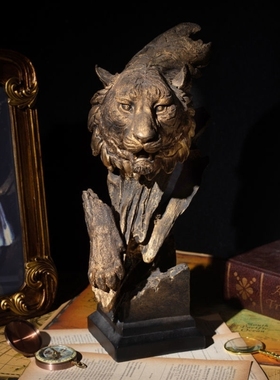 北欧风客厅动物创意摆件餐桌电视柜轻奢风家居马首装饰摆设