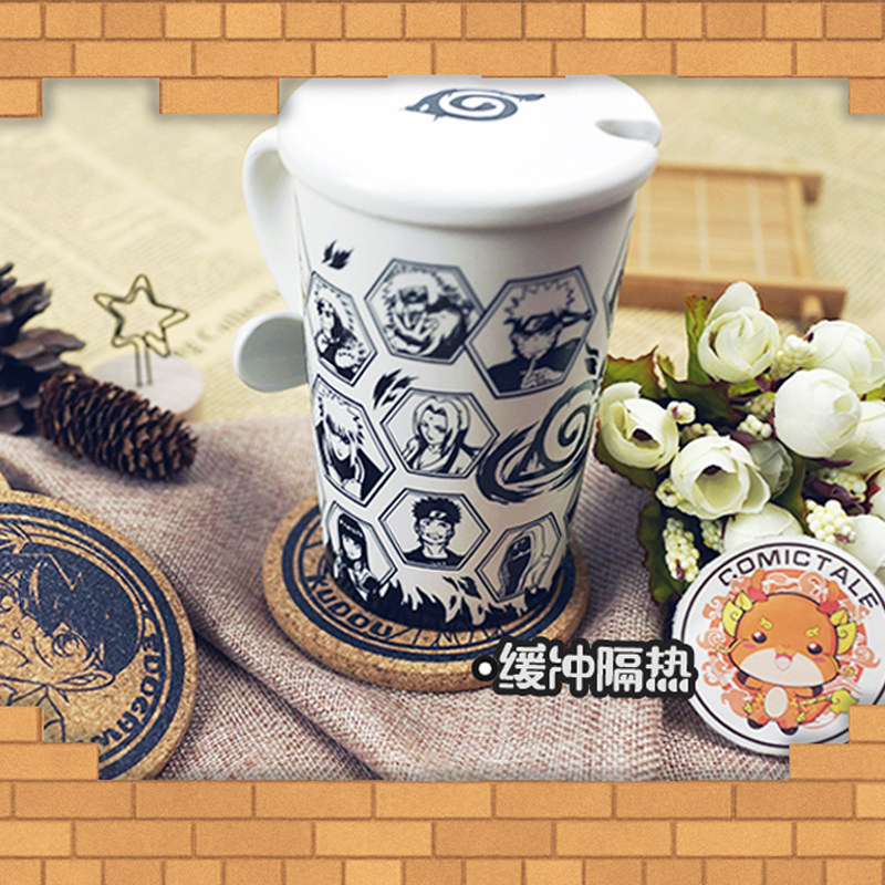 柯南灰原哀新一基德人物软木杯垫【可定制】,淘宝优惠券,粉丝福利购,淘宝优惠卷