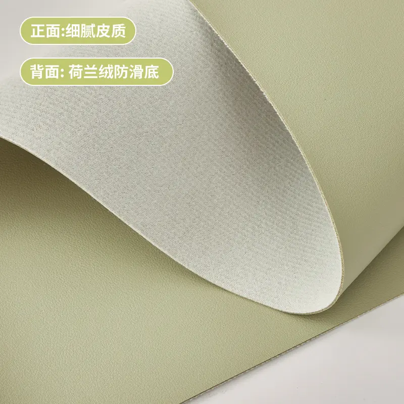 黑色桌垫皮革电脑垫电竞桌布防水轻奢高级感哑光超大桌面保护垫子,淘宝优惠券,粉丝福利购,淘宝优惠卷