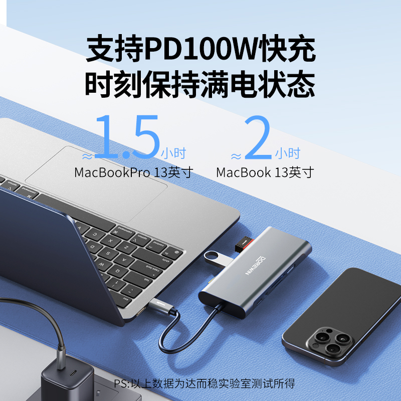 Darwen TypeC extender multi-interface docking station