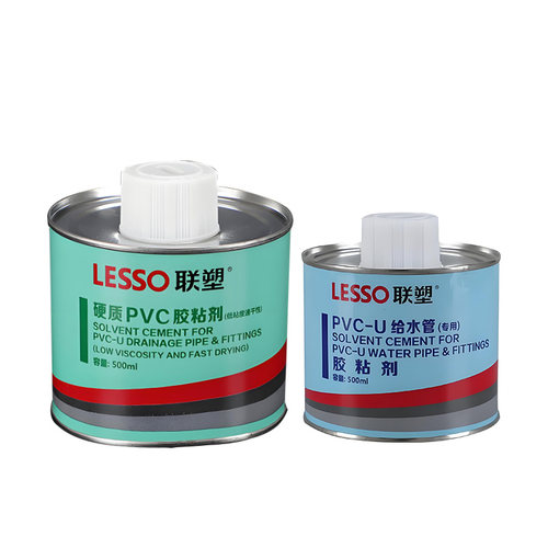 联塑pvc排水管胶水给水管100/500ml环保密封粘合剂水管接头密封胶 - 图2