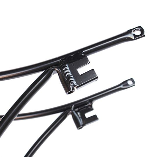 Оригинальная складная стойка для велосипеда 14 20 дюймов, оригинальная задняя стойка P8 412, V-образная тормозная вешалка SP18, сверхлегкая задняя стойка