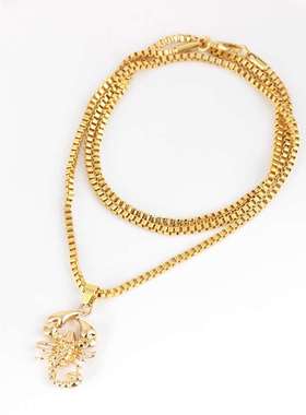 Fashion New Alloy Casting Scorpion Pendant Personality Desig