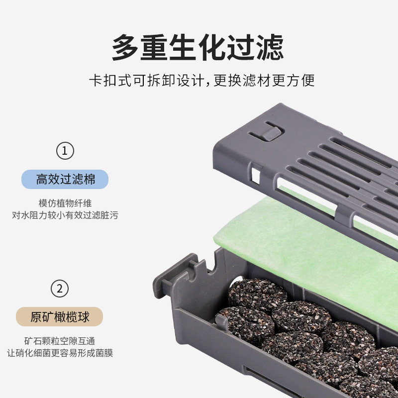 适配小米智能鱼缸滤材加热仓改装改造升级物理生化过滤棉模块配件,淘宝优惠券,粉丝福利购,淘宝优惠卷