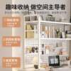 Desktop storage desk book SID rack desk desk storage hole board decorative rack computer two-layer workstation display