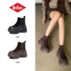 Lee Cooper velvet fashion boots 2025 new thick sole increased casual one-step velvet fashion women's boots