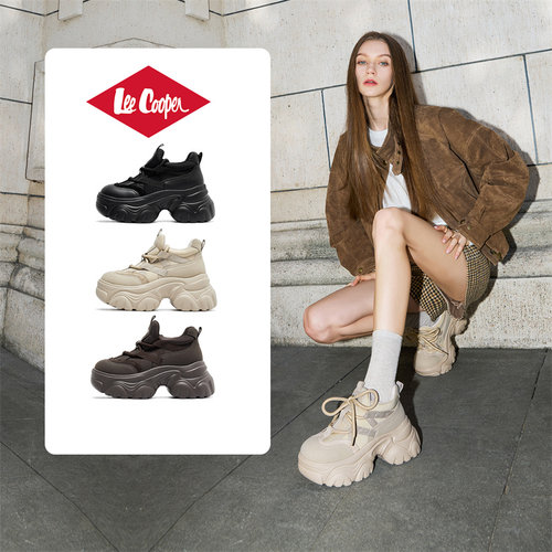 LeeCooper[孟子义同款系列]老爹鞋女2025新款冬季时尚保暖休闲鞋 - 图2