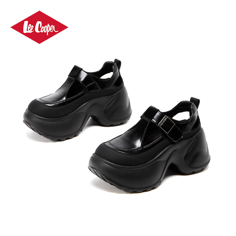 Lee Cooper时尚凉鞋女2025新款夏季厚底增高休闲鞋百搭搭扣沙滩鞋,淘宝优惠券,粉丝福利购,淘宝优惠卷