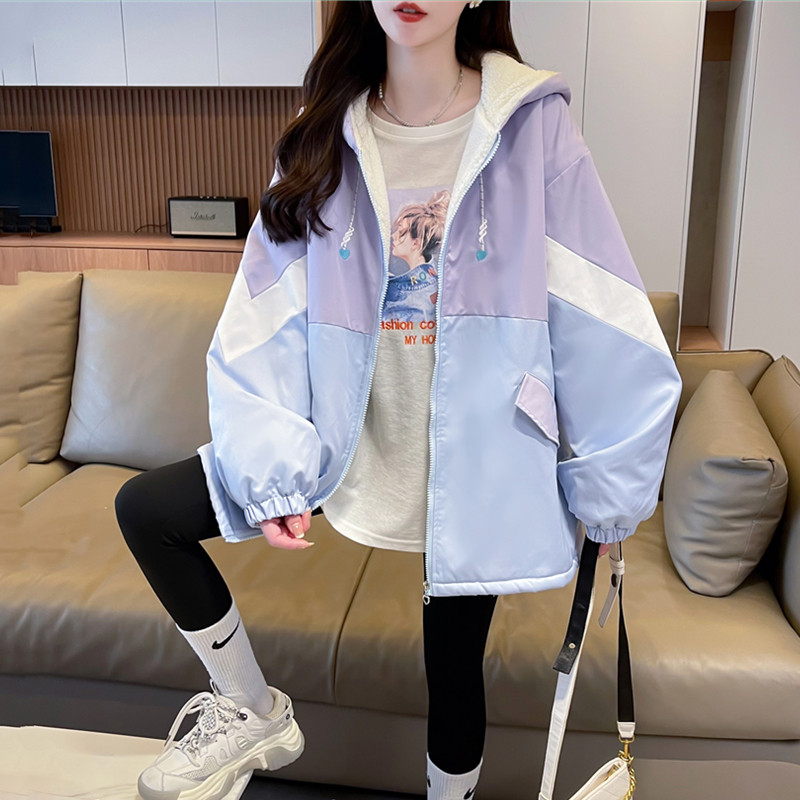 春季工装外套女春秋休闲百搭夹克少女风衣2025新款初中学生冲锋衣,淘宝优惠券,粉丝福利购,淘宝优惠卷