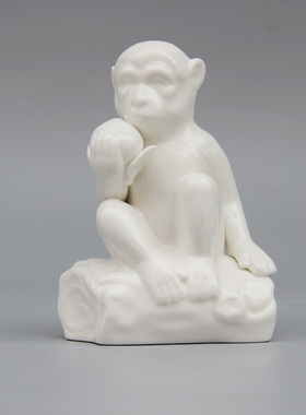 陶瓷12十二生肖摆件整套鼠牛虎兔龙蛇马羊猴鸡狗猪工艺品摆设