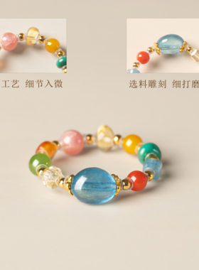 多宝戒指指环叠戴情侣款两用