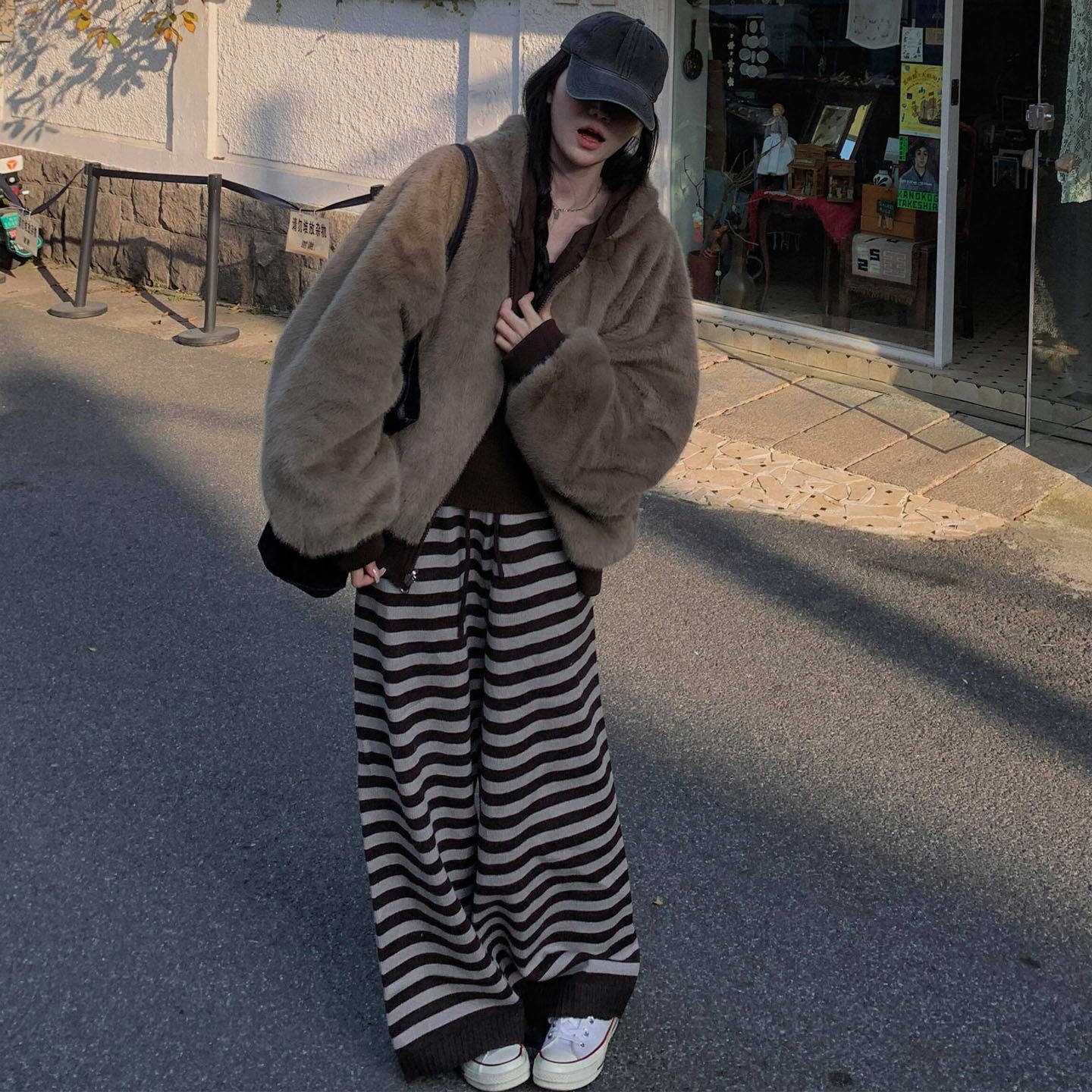 派克服超好看冬装厚外套两面穿座山雕棉服女2025新款加绒韩系棉衣,淘宝优惠券,粉丝福利购,淘宝优惠卷