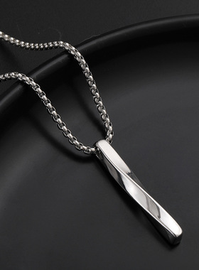 极速New Spiral Fashion Necklace Simple Personality Hip Hop M