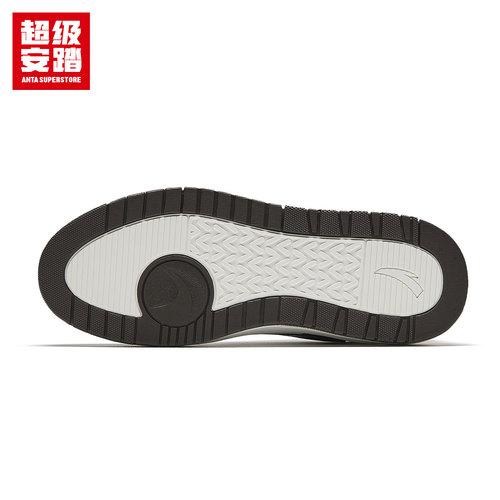 超级安踏月牙 | 板鞋男春季新款休闲鞋舒弹软底运动鞋112548007U - 图3