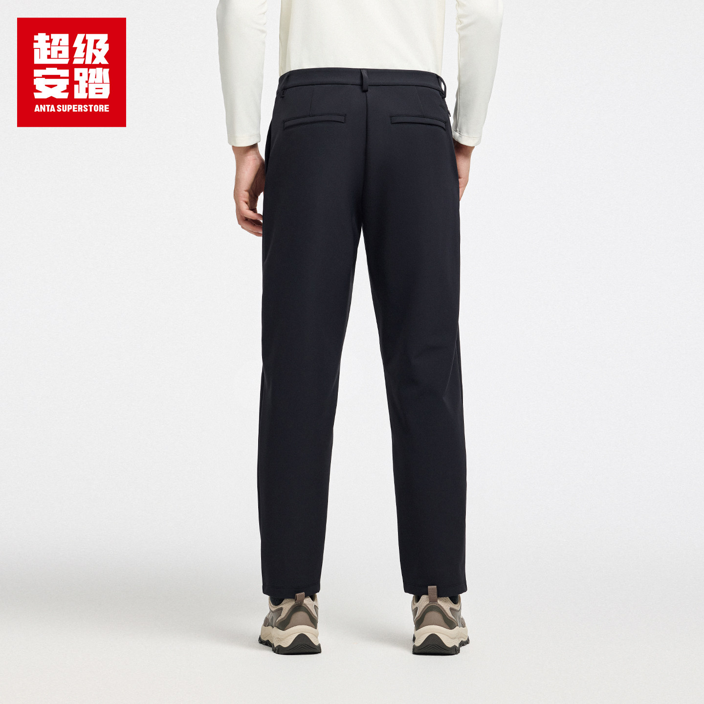 超级安踏防泼水通勤长裤男款秋冬加绒保暖运动休闲裤152548505UN,淘宝优惠券,粉丝福利购,淘宝优惠卷