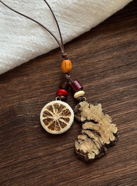 天然中草药植物种子果实项链