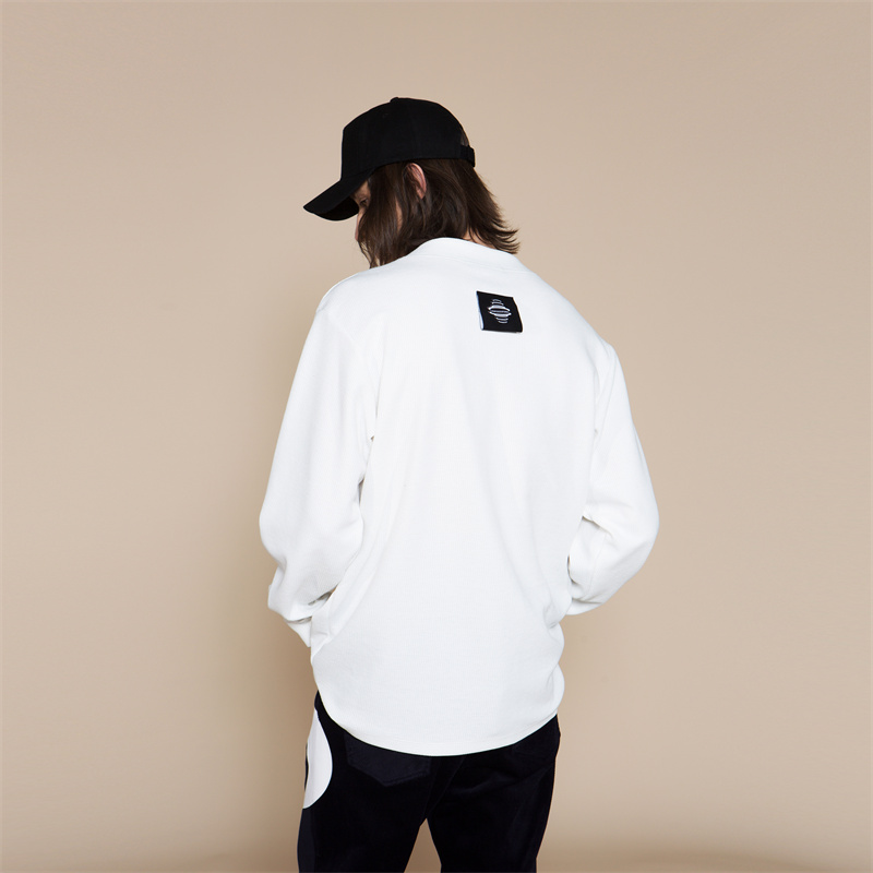 HUMANUNIFORM尤尼馥指定合作店铺 手绘艺术画长袖T恤 - 图2