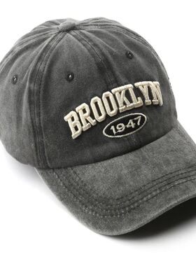 Brooklyn Alphabet Baseball Cap Men Women's Cowboy Baseball