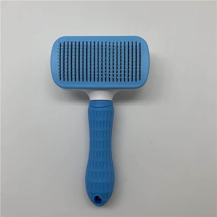 直销新款跨境新亚马逊宠物清洁用品自动一键去毛梳自洁梳猫狗美容,淘宝优惠券,粉丝福利购,淘宝优惠卷