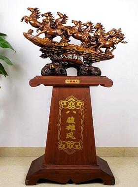新款直销八骏马到成功落地大摆件公司酒店店铺开业庆典乔迁大厅商